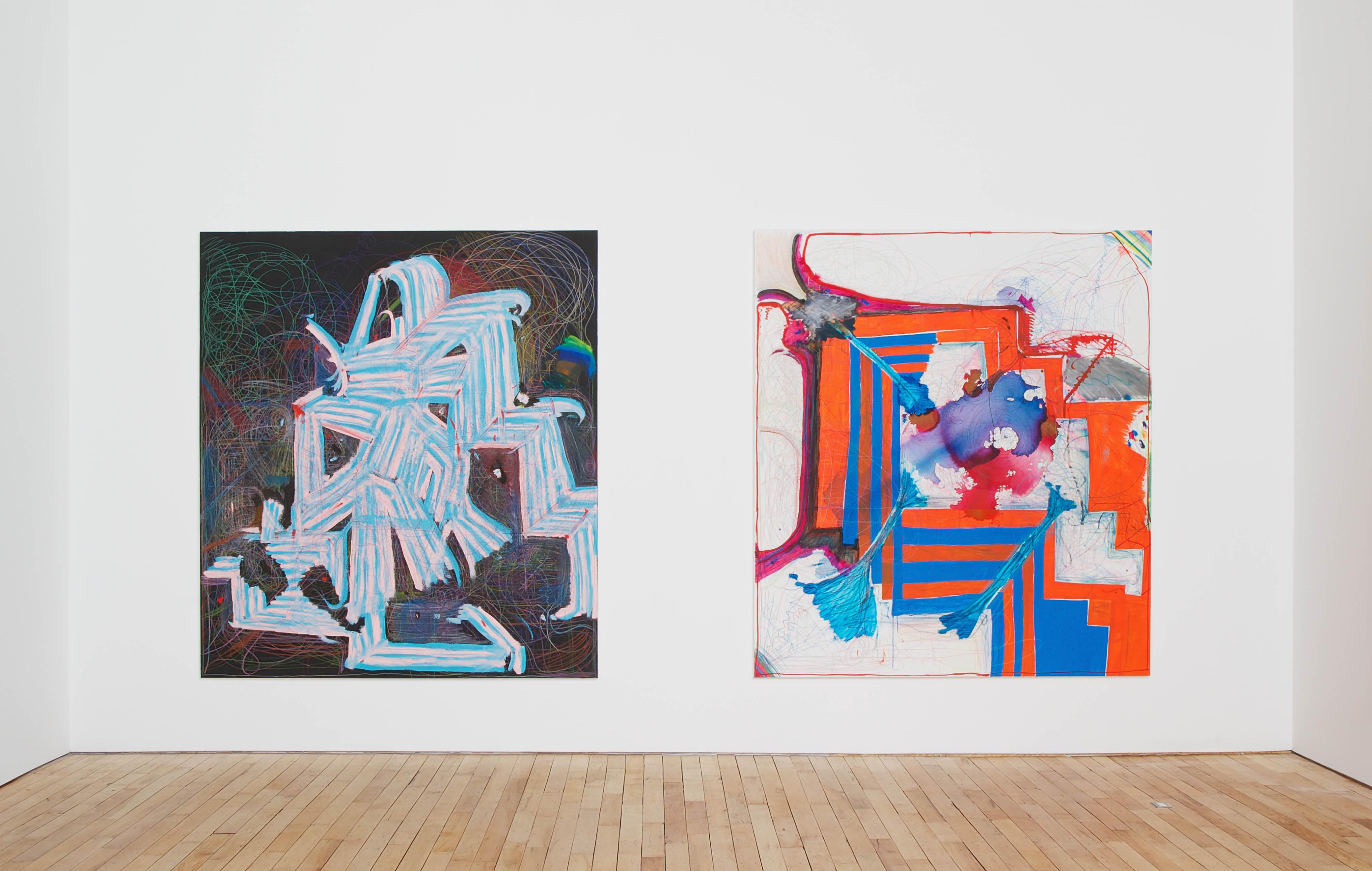 3 - Joanne Greenbaum at Rachel Uffner Gallery New York - 15.04.2014