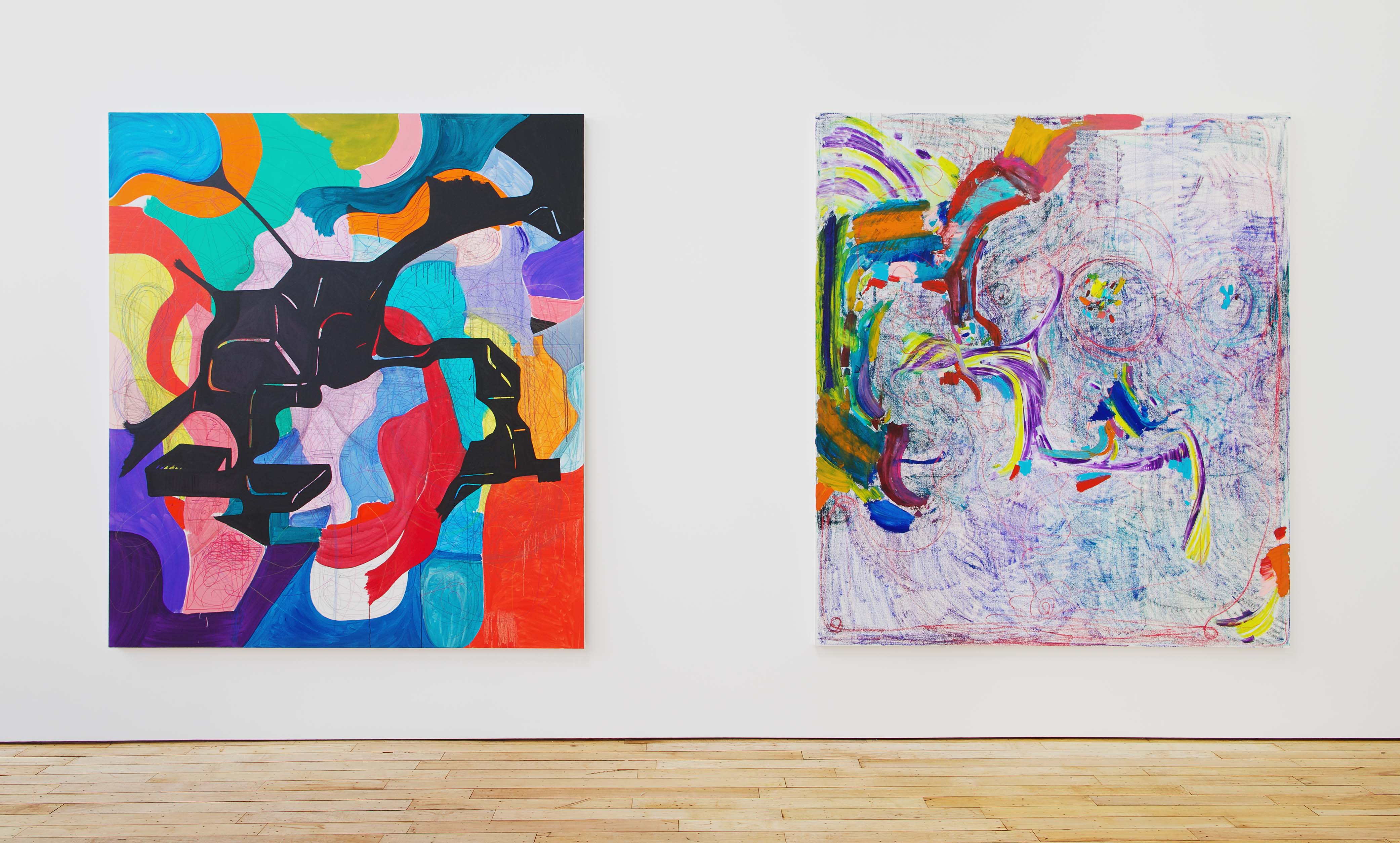 4 - Joanne Greenbaum at Rachel Uffner Gallery New York - 15.04.2014