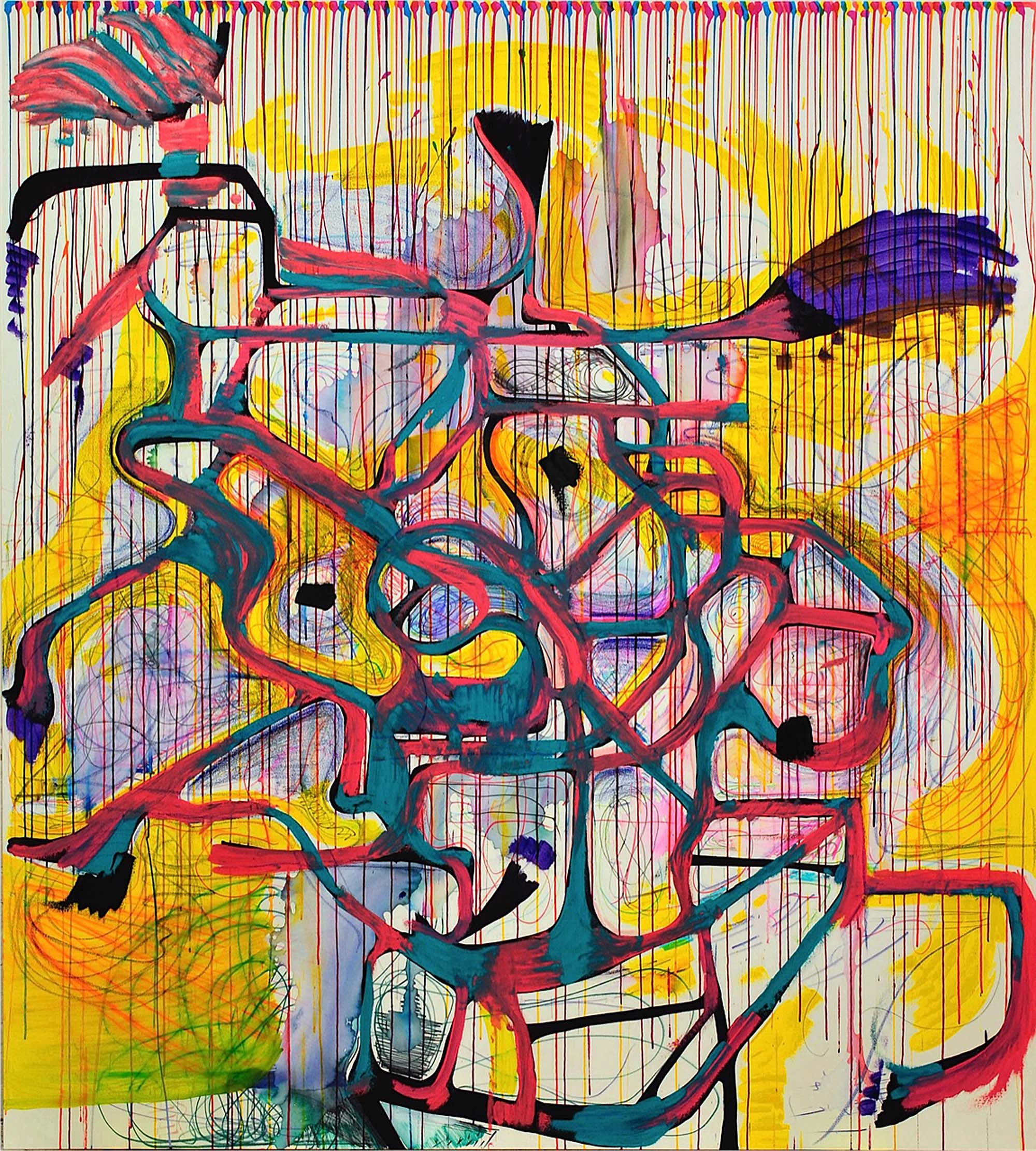 6 - Joanne Greenbaum at Rachel Uffner Gallery New York - 15.04.2014
